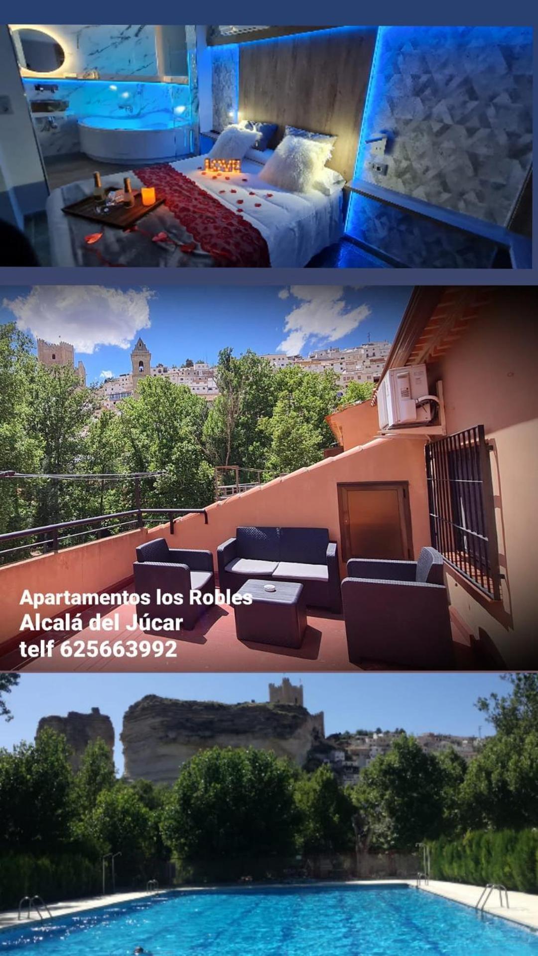 Apartamentos Los Robles Alcala del Jucar Εξωτερικό φωτογραφία